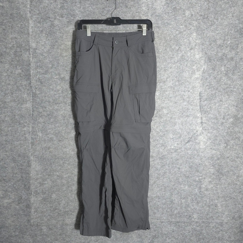 REI Co-op Sahara Convertible Pants Mens 30x30 Gray Hiking Cargo Zip Off Nylon